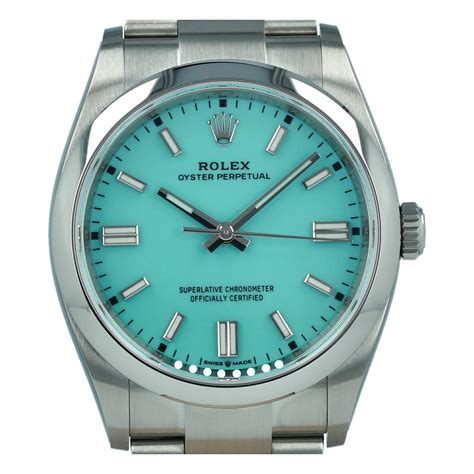 rolex oyster perpetual 36 turquoise.